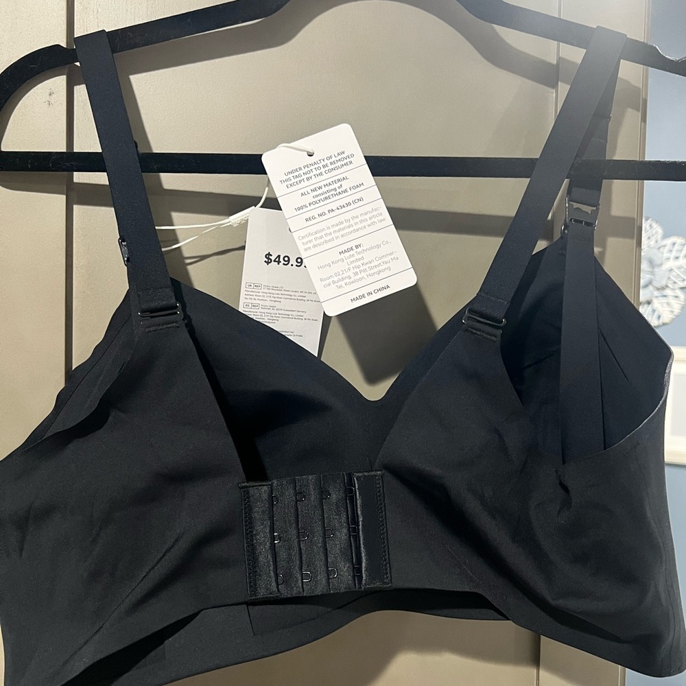 Momcozy 2XL Black Nursing Bra - Picture 2 of 7